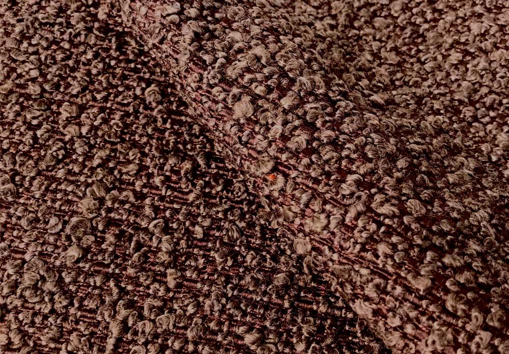 Ткань букле brown