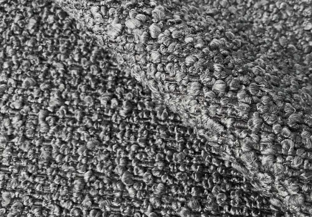 Ткань букле dark-grey