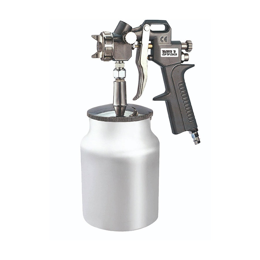 Краскопульт BULL S-990 S-20 с нижним бачком, d 2,0 мм