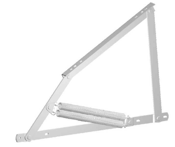 Мех.транс. Подъема тахты №546(цинк)+4Пружины 900Н