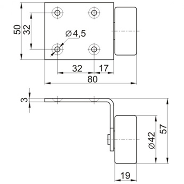 Ролик №532 "Р" (цинк)