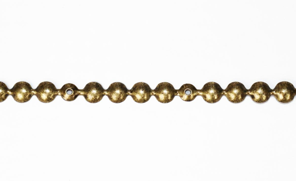 Молдинг-лента декоративная метал. ЗОЛОТО 9,5 мм (Old Gold)