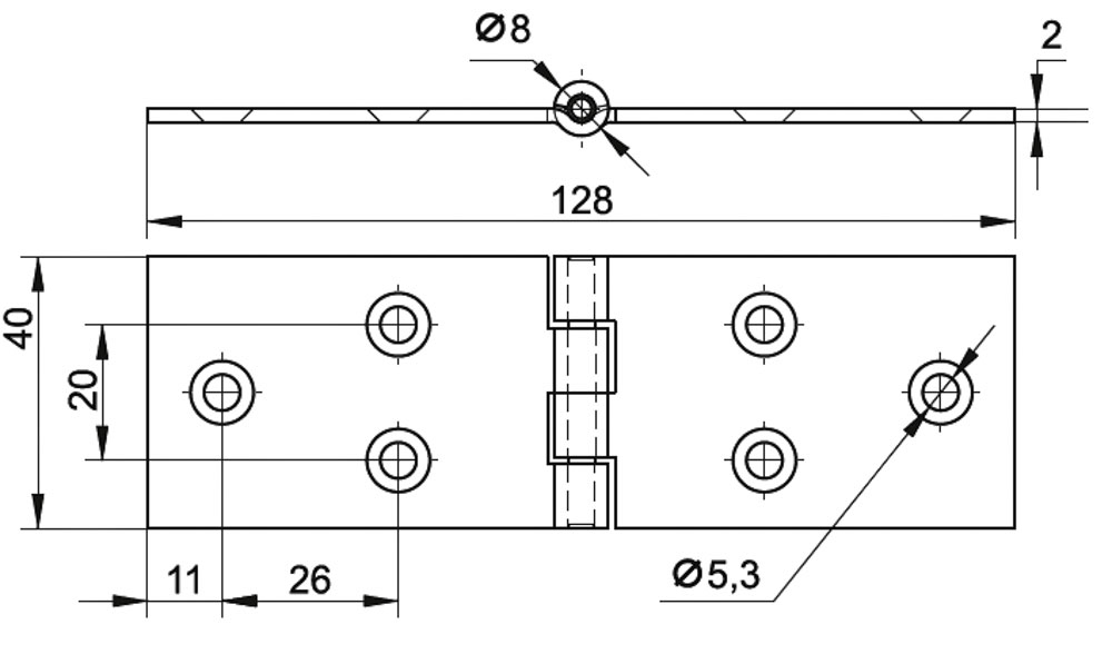 Петля №398.00.000 (петля № 8)