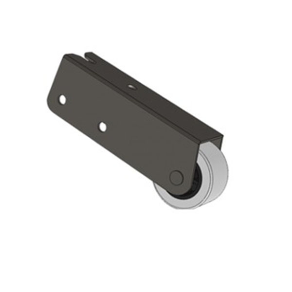 Опора роликовая №362  Ком Кор резиновое колесо