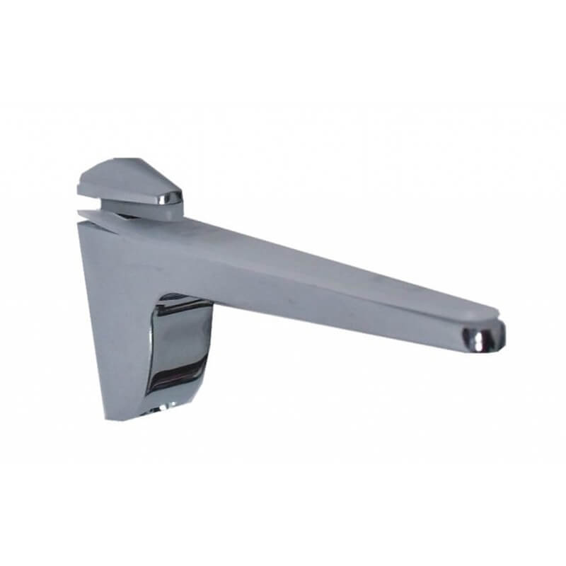 Полкодержатель156 ZY  Хром (1*2)