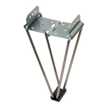 Опора "Вяз" №330.00.000  Н 250 сталь, цинк(Нога мебельная)