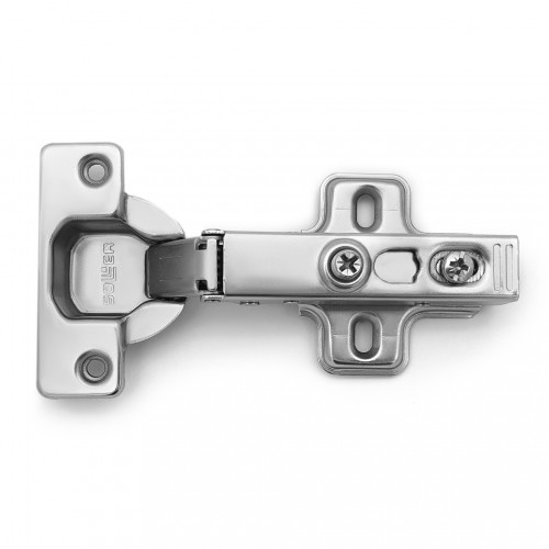 Петля меб.накладная с доводчиком усиленная (100) ( Cоллер) 126-092