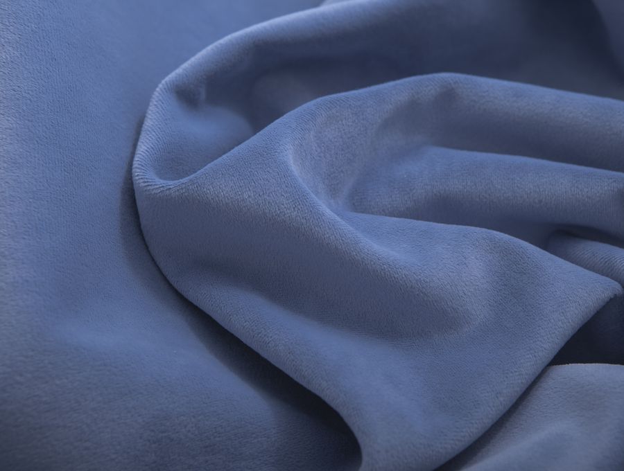 Ткань микровелюр MODEL blue