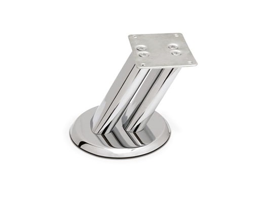 Опора д/мебели 127 Н 50мм сталь хром FR127S.060CP