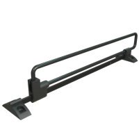 Штанга выдвижная L288 мм металик черный