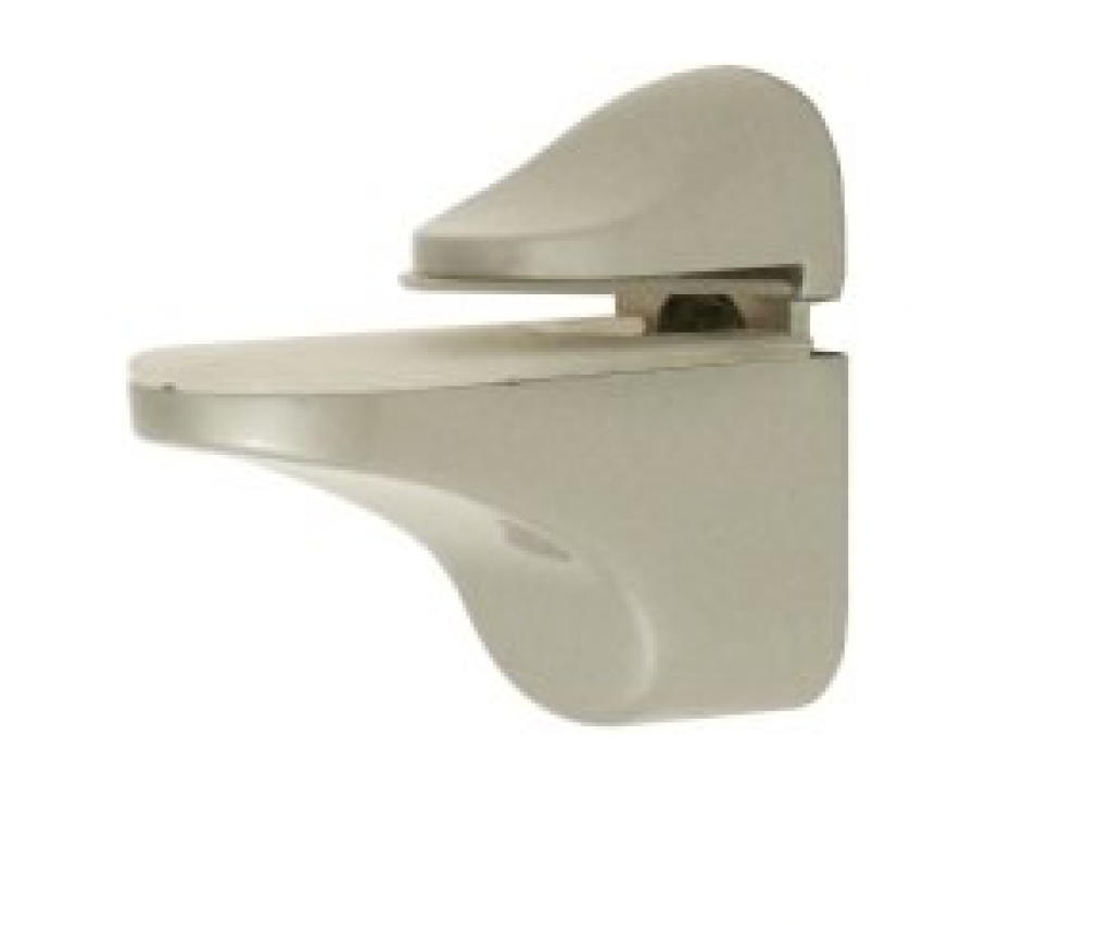 Полкодержатель152 ZY 50мм  Матовый Хром (1*2)