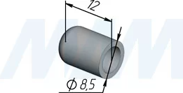 Наконечник сетчатой полки (Белый)