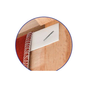 Скобная полоска белая  3074-150 ПУ (ОКЕ)