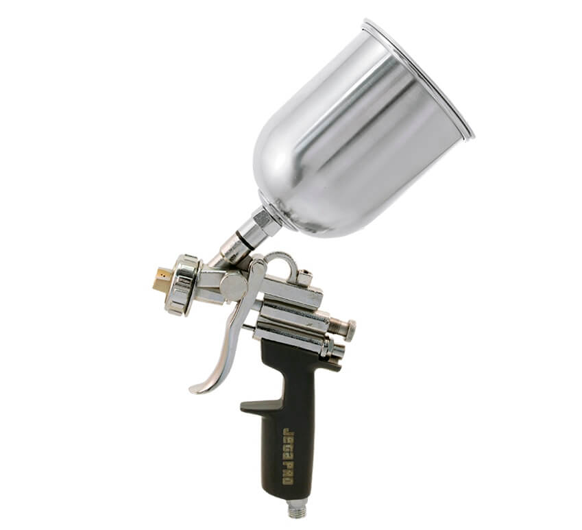 Краскопульт JL180 CONV 2.0"Домашний мастер" верхний алюминиевый  бачок, 0,6 л,сопло,с фитингом