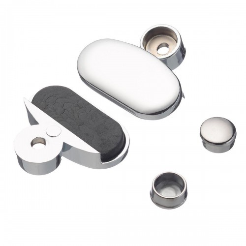 Зеркалодержатель № 159 хром  SOLLER (4 шт) (12/120)