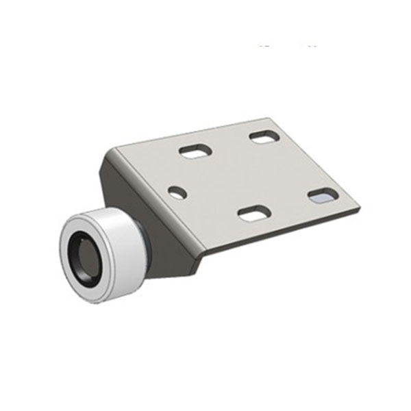 Опора роликовая №282 угловая резиновое колесо