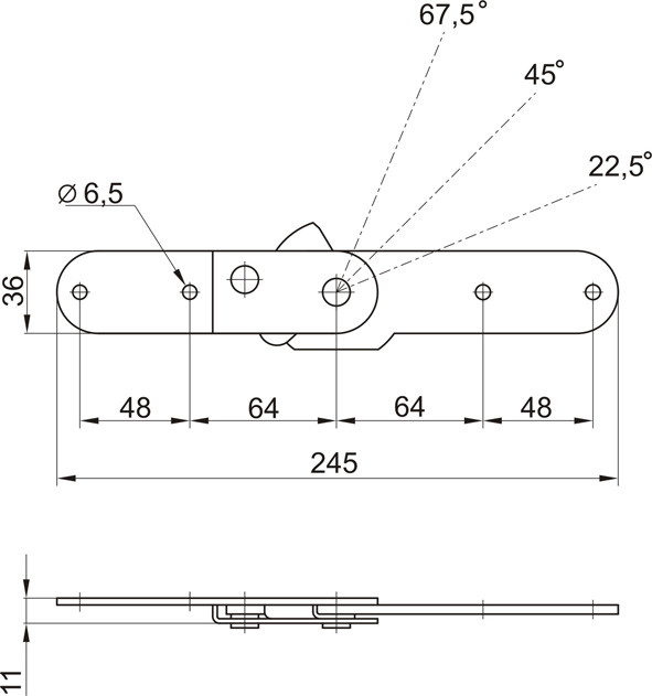 Мех.транс. Подлокотников №542