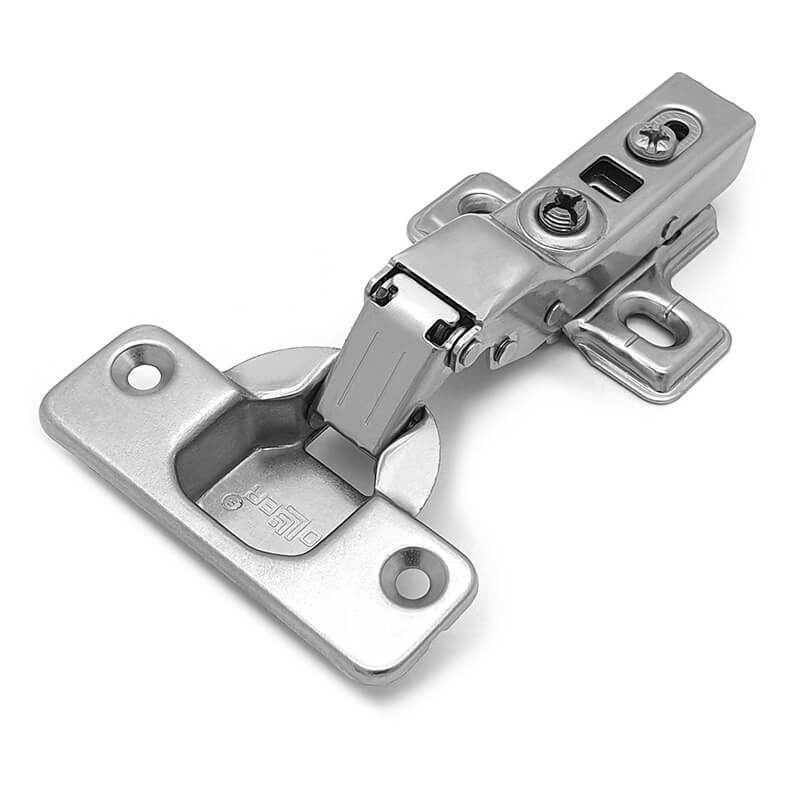 Петля  меб. полунакладная с доводчиком  Slide-on SOLLER 126-068