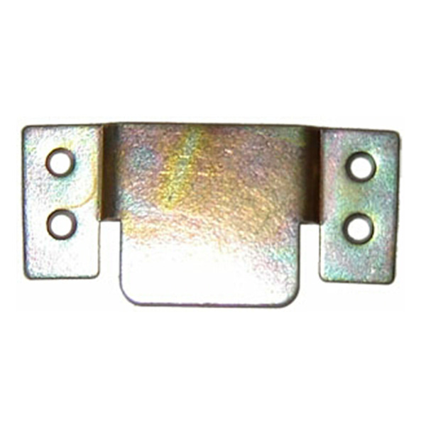 Замок "Краб" 1,5мм 4 отв. (без покр)