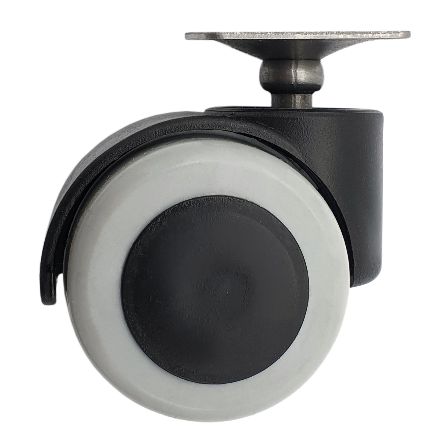 Опора колесная резиновый ход  D50mm 125-058