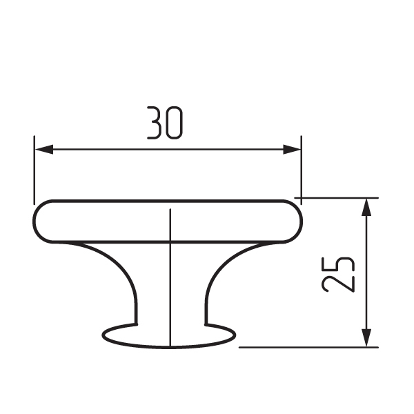 Ручка-кнопка,  R 52