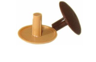 Заглушка винта универсальная, орех
