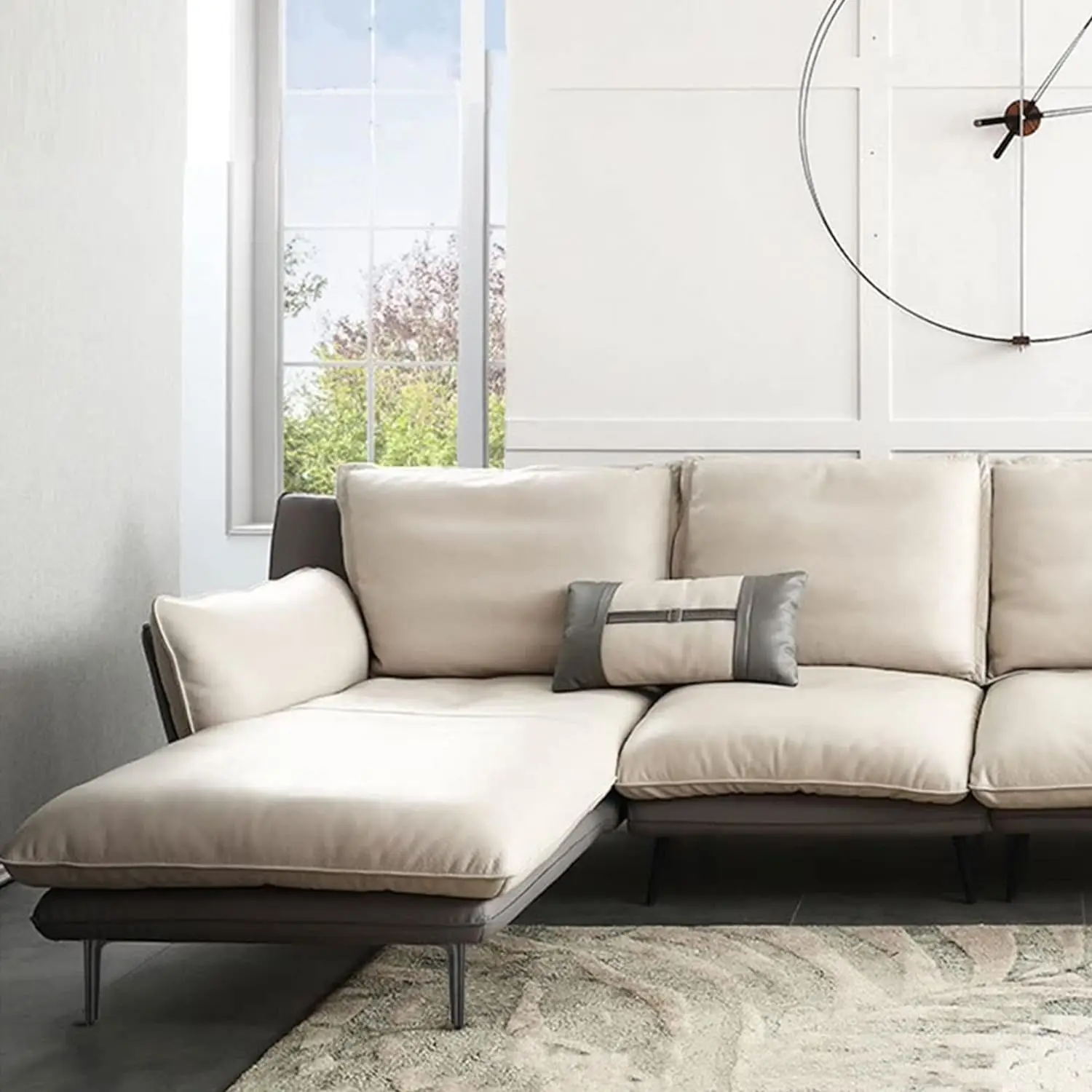 Опора декор. угловая Т- 2 мм (black)