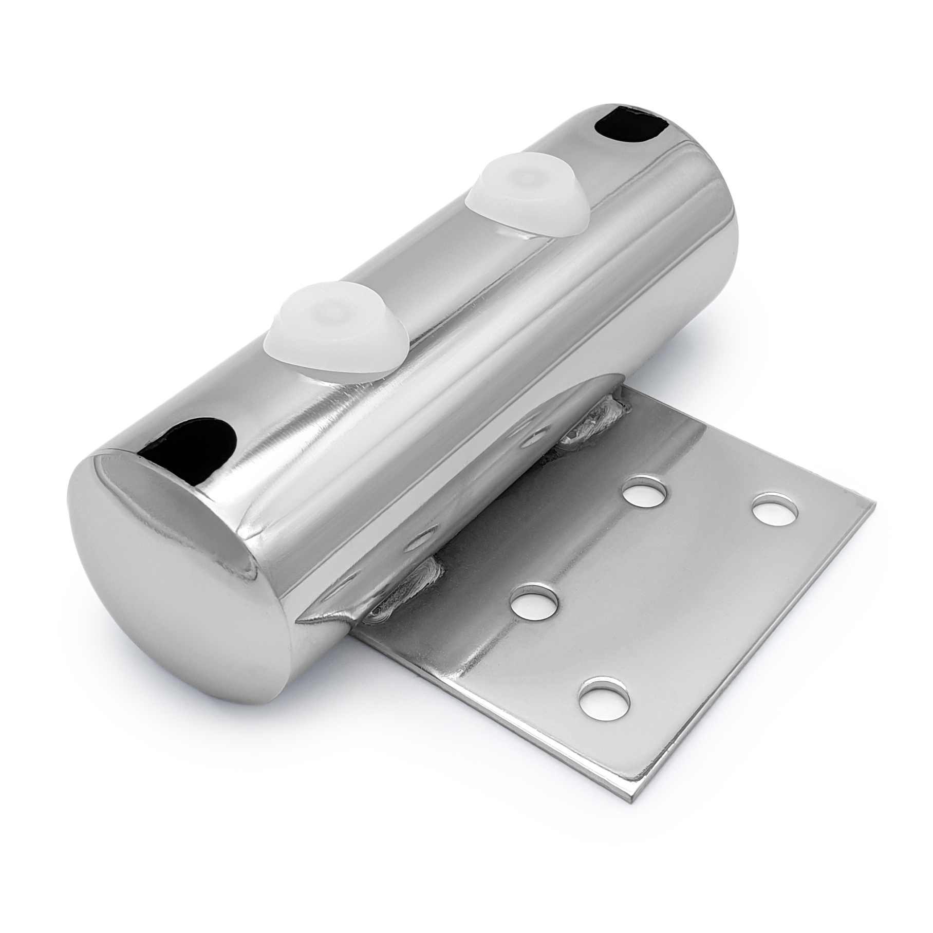 Опора декор. метал.40*43*120мм хром (1/100) 125-260