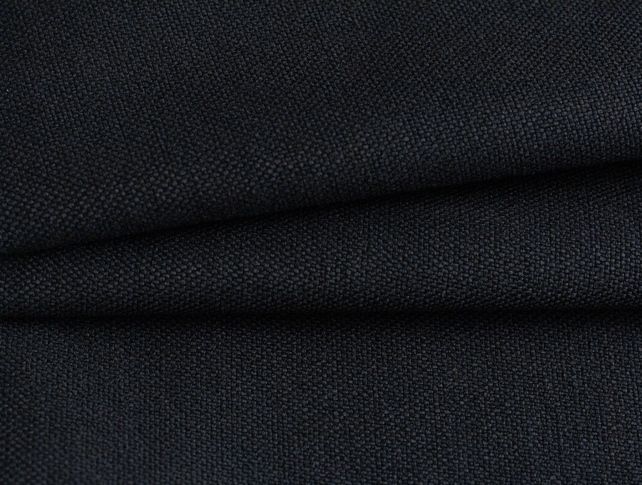 Ткань рогожка KANTY Black