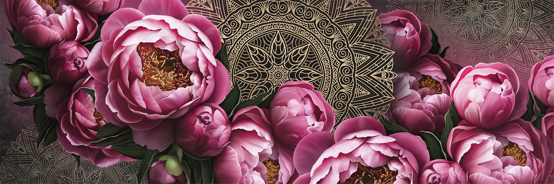 Купоны велюр Panorama  Bloom 180 70х210