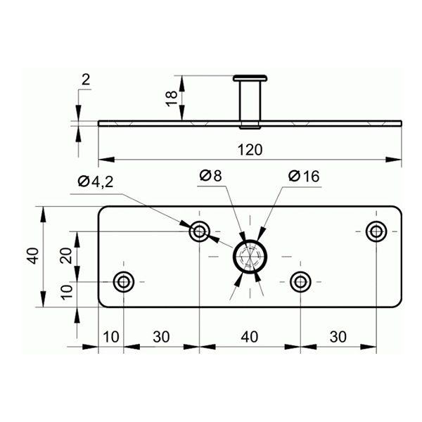 Захват № 402 (цинк)