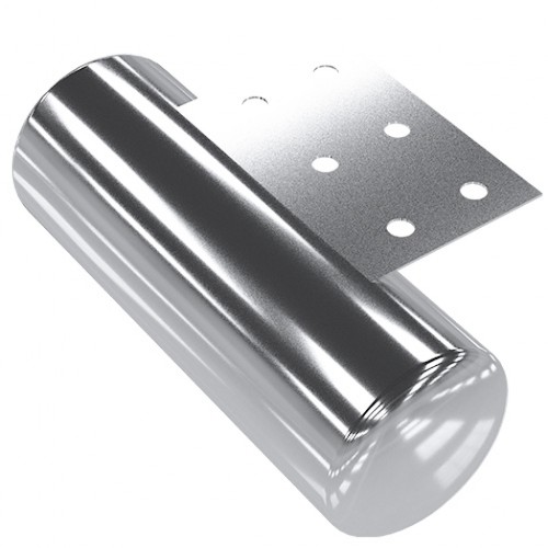 Опора декор. метал.40*43 хром