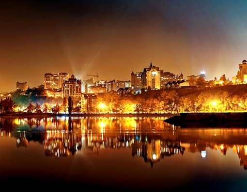 Купон велюр Воронеж-2 (Ночной город)