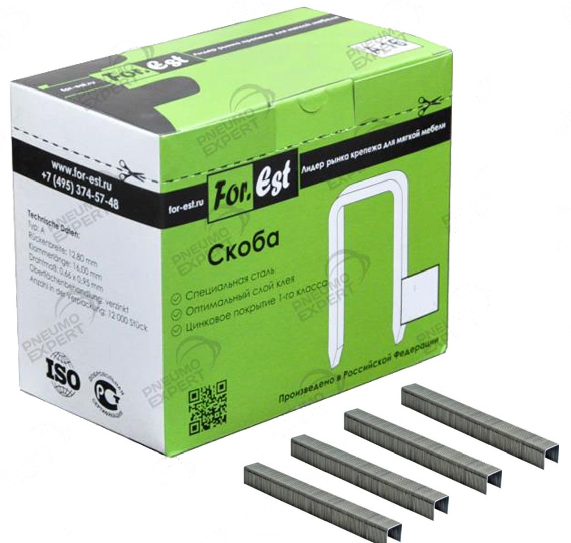 Скоба Форест А04   CNK усиленная (50400 шт)