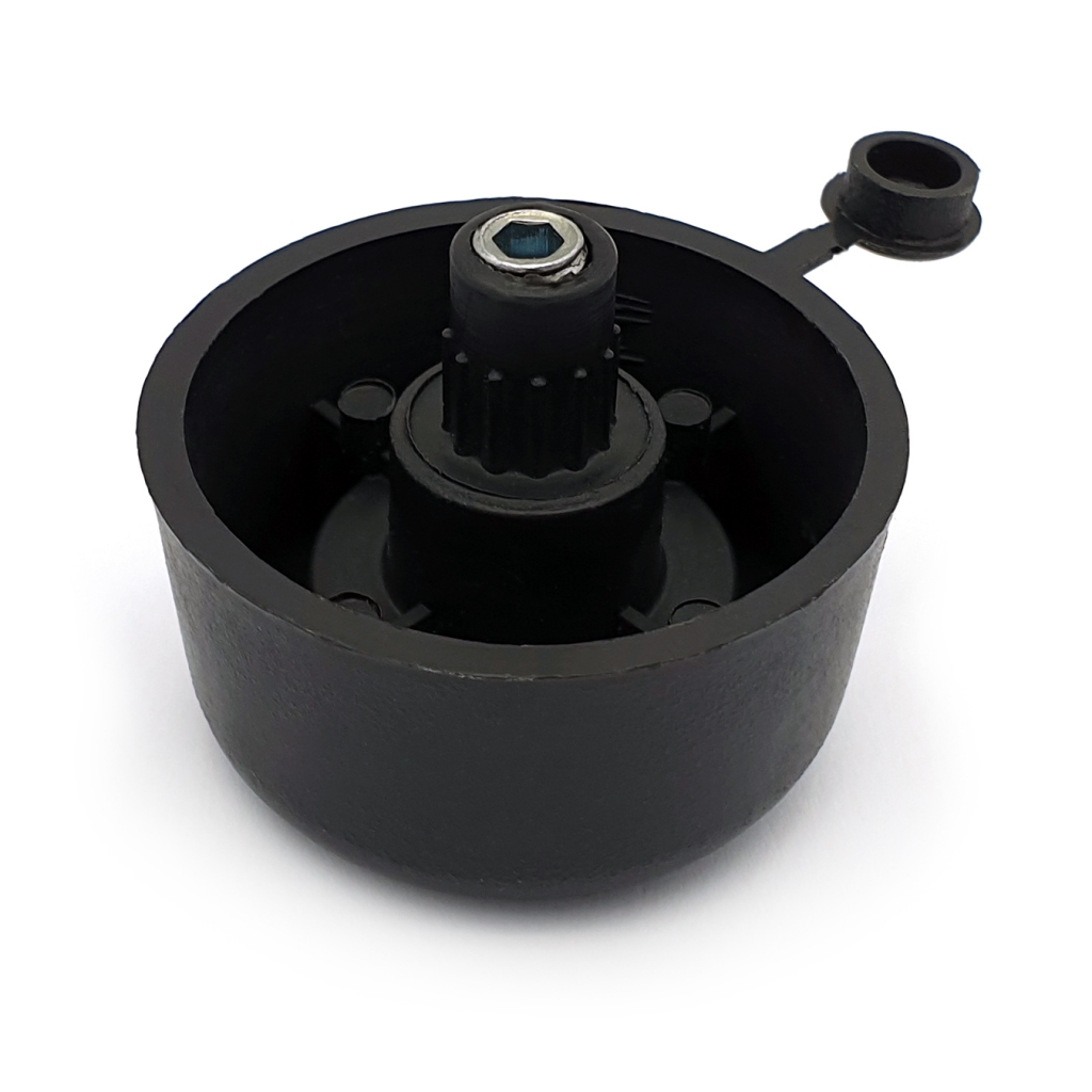 Опора меб.регул. пластмассовая 50*27 мм (L14) (20/500) 125-027