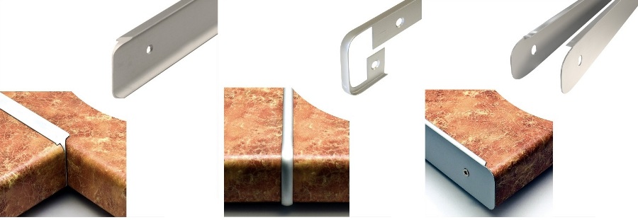 Планка торцевая, мат, 28 мм R9 Скиф,алюминий (100)