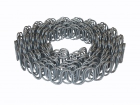 Пружина-Змейка рулоная 3,5 ( цинк) 25м