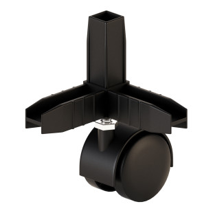 Коннектор 3 с колесной опорой