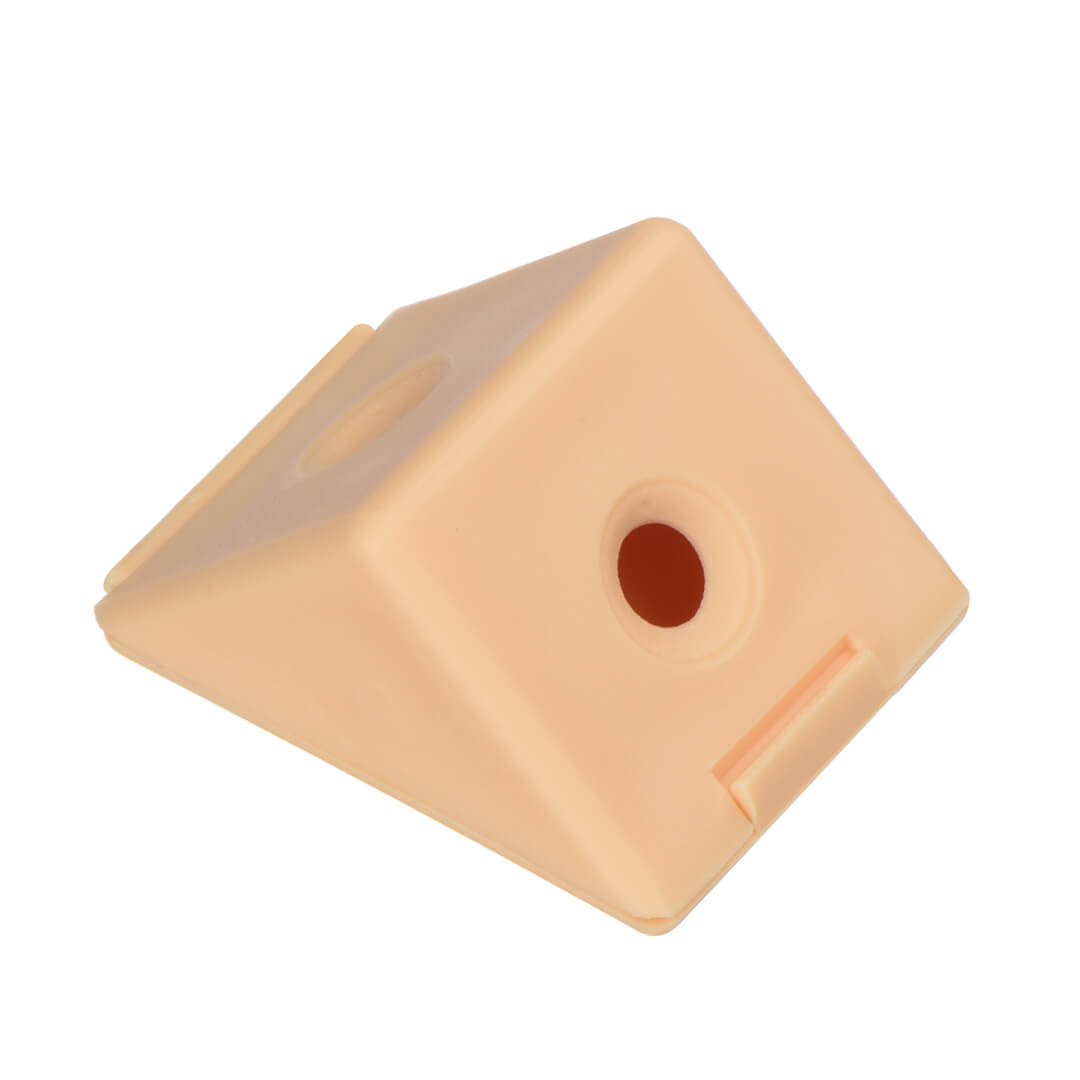 Уголок-стяжка плас. на 2 шурупа Дуб беленый