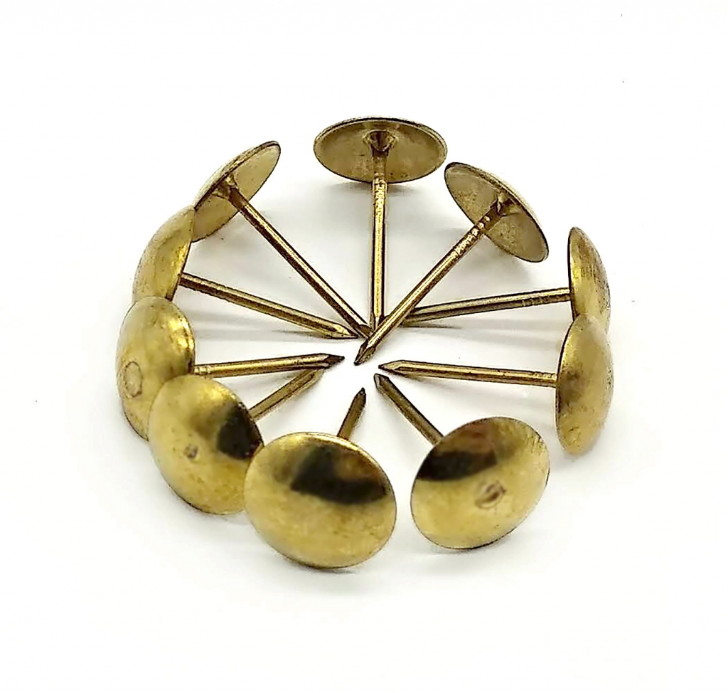 Гвозди декоративные (100 шт) d-12. L-20мм