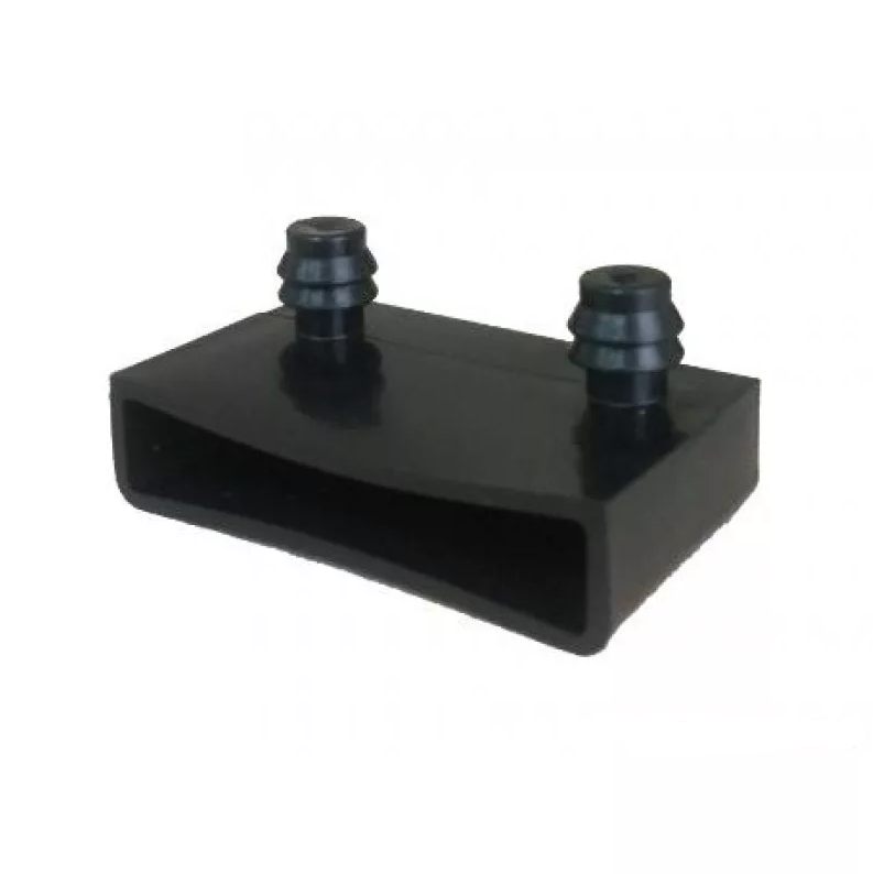 Латодержатель  для деревянного каркаса черный 53*1мм