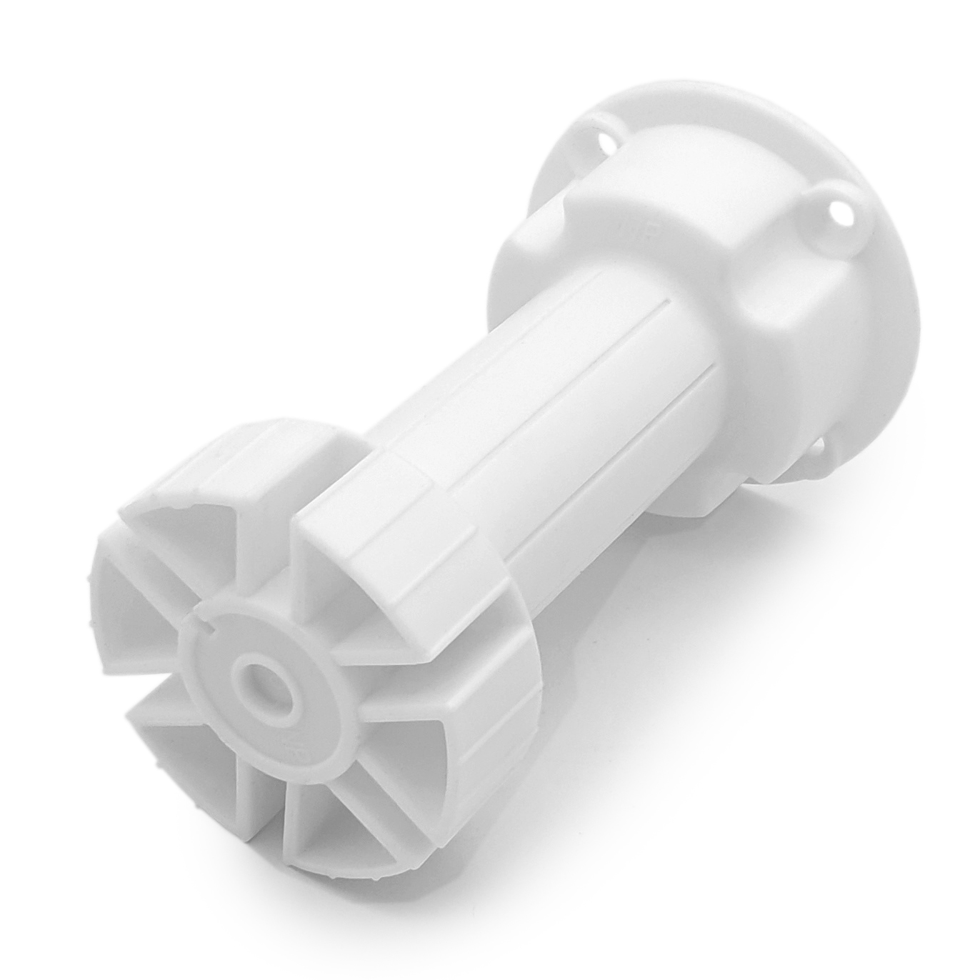 Опора кухонная 100 мм.неразб.регулируемая 95-130ммпластик белая 125-217