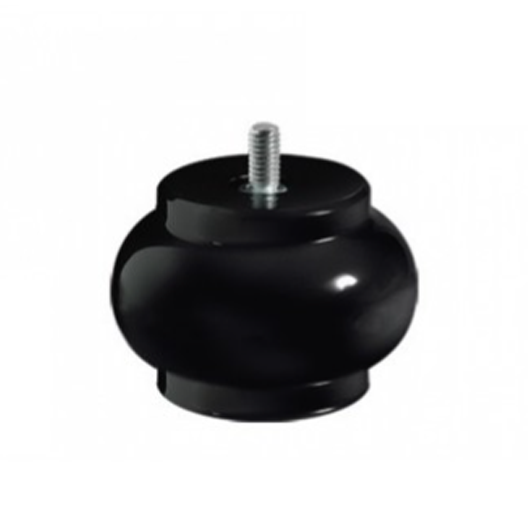 Опора для меб. Т-400175 черный Н-55 мм.