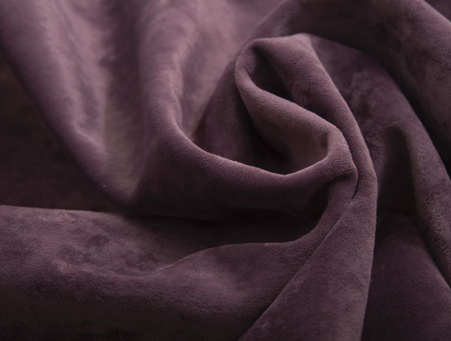 Ткань микровелюр MODEL plum
