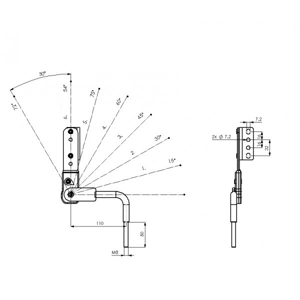 Мех.транс. подголовника дивана TML-25