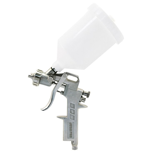 Краскопульт JL990P(JS990P)  1,5 мм,"Дом мастер" верхний пл. бачок, 600мл,с фитингом