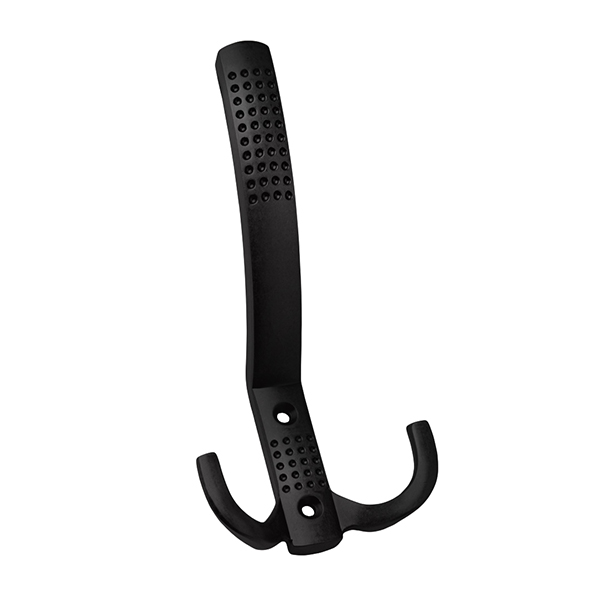 Крючок с перфорацией 3-х рожковый мат. черный
