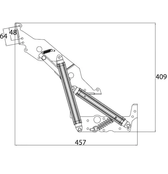 Мех.транс.для "Книжки" М02010106 (нулевая стенка)