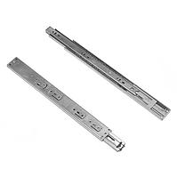 Направляющая шариковая  пол. выд. с доводчиком 500*45*1,2 цинк (15)