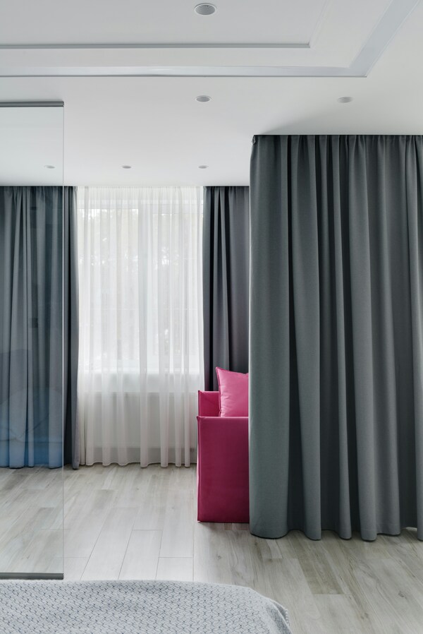 Удачная планировка в открытых помещениях